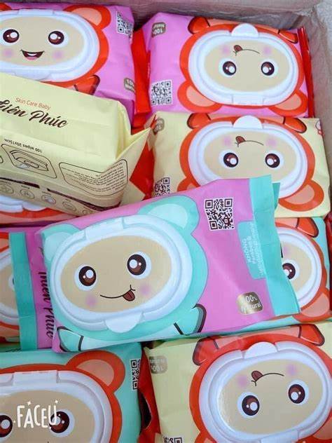 Wet towel panda baby celestial being pack 100 sheets