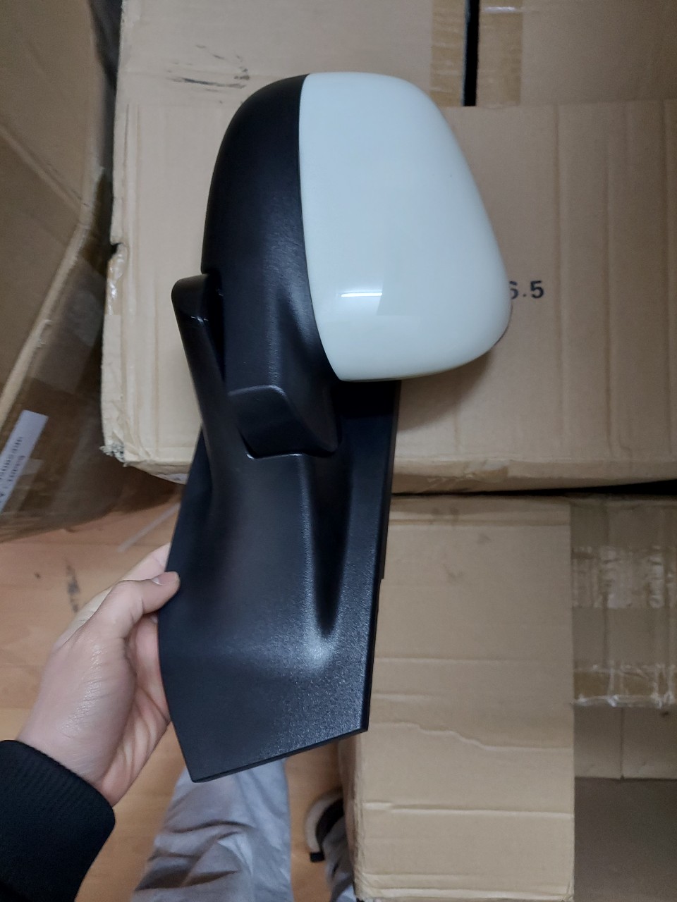 cụm gương chiếu hậu spark m300(gập tay chỉnh mặt)