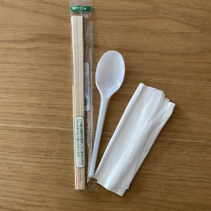 Combo 10 Bộ Đũa- Muỗng- Giấy- Tăm Dùng 1 Lần