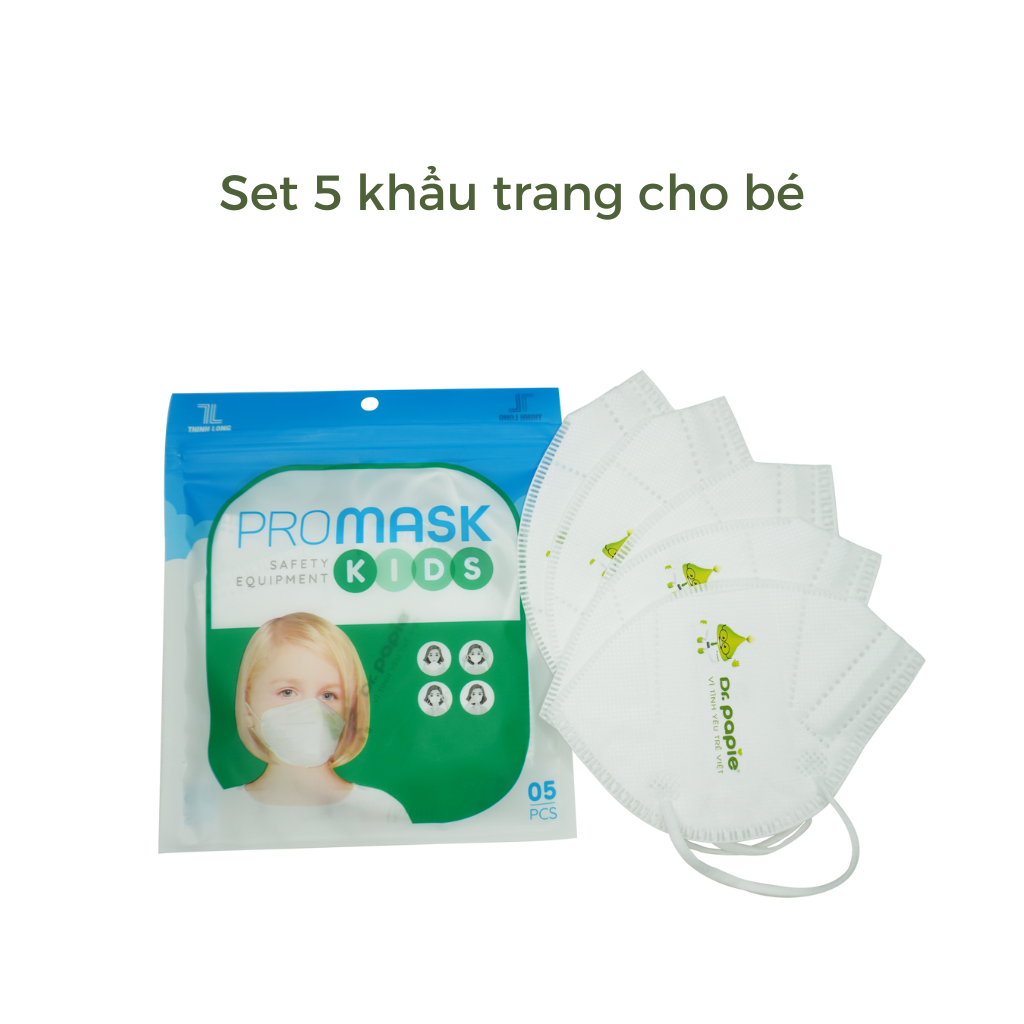 [QUÀ TẶNG KHÔNG BÁN] Set 5 Khẩu Trang Cho Bé