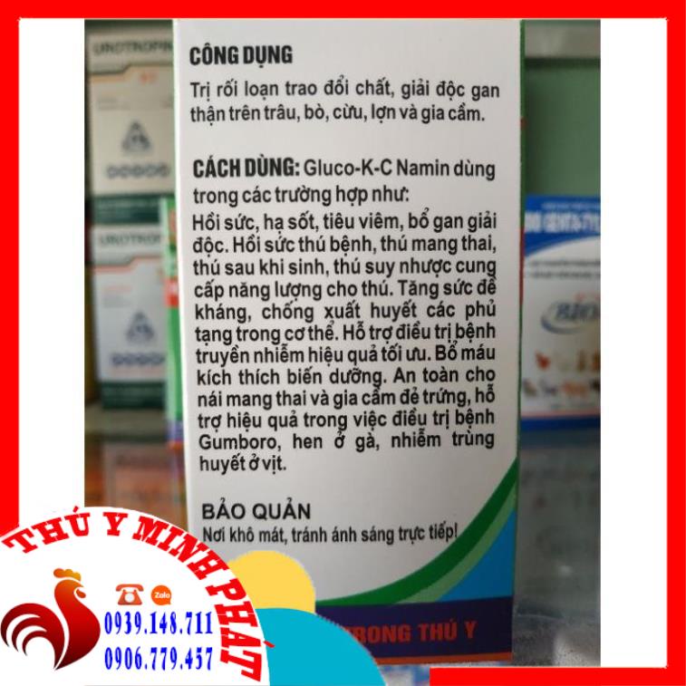 GLUCO K C - GLUCO KC - NAMIN 100ML MARPHAVET