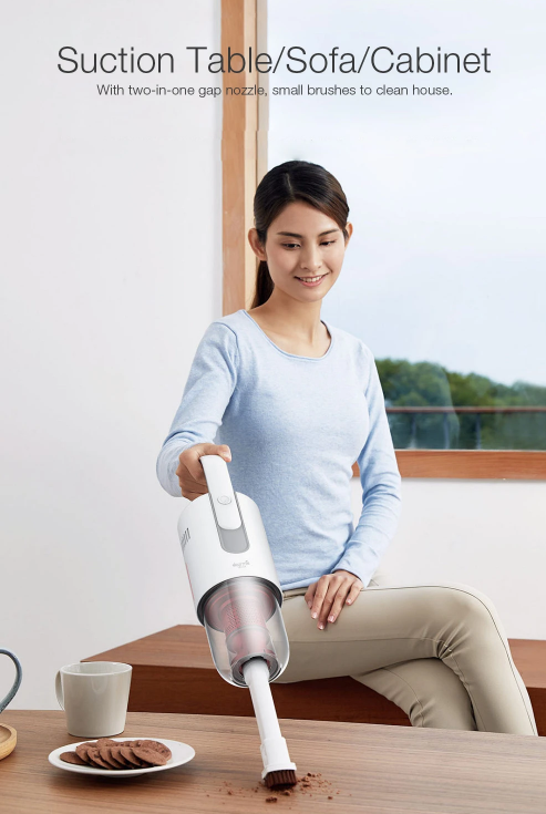 Máy hút bụi không dây cầm tay Deerma VC20 Plus (tặng lọc khi mua bảo hành 6 và 12 tháng)