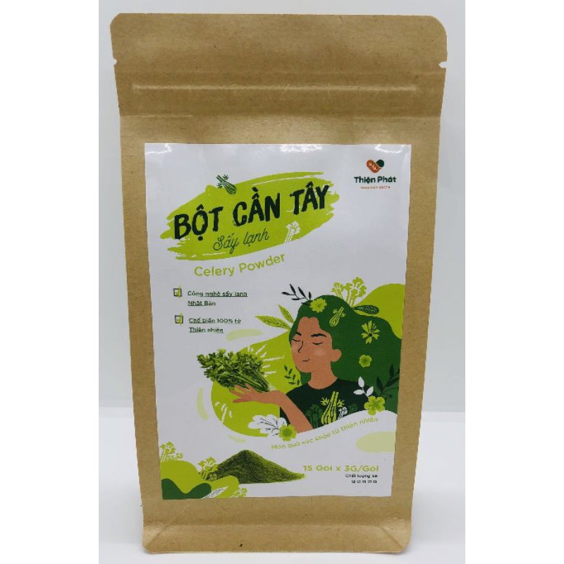 100g Bột Cần Tây Xấy Lạnh Organic