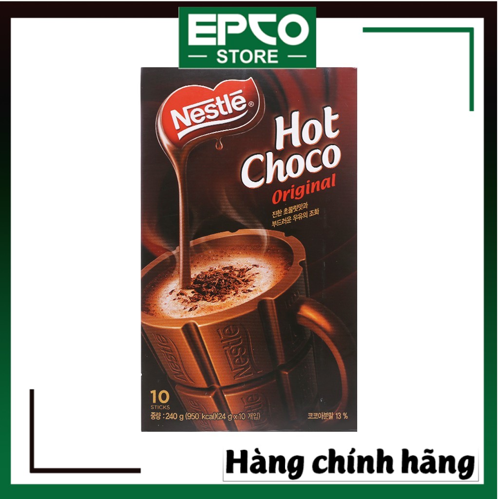 Bột Ca cao Nestle Hot Choco ( hộp giấy)