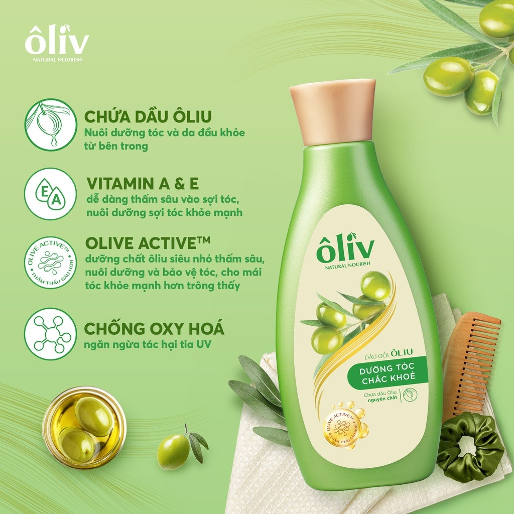 [Hàng Tặng Không Bán] Dầu gội Ôliv Chắc Khỏe 250ml