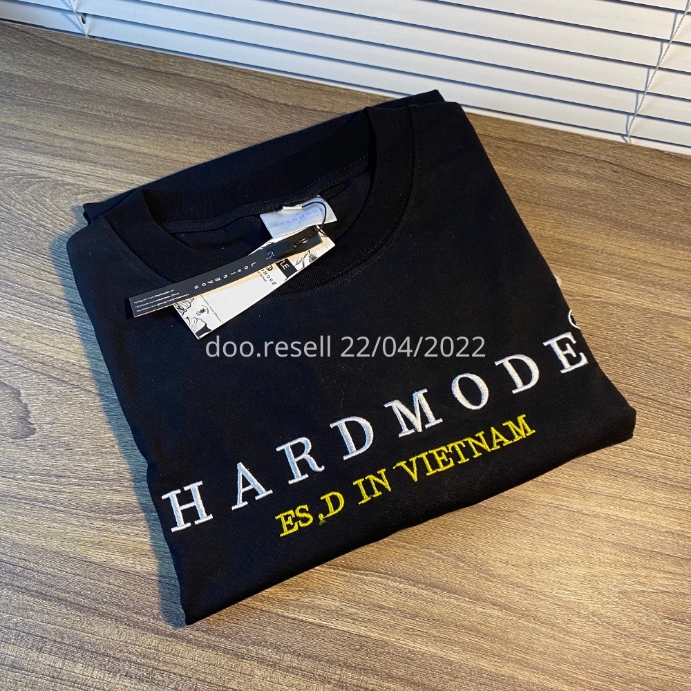 Áo Thun HARDMODE Basic Chính Hãng - Đen/Trắng