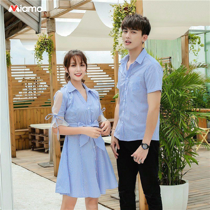 Đồ đôi nam nữ thiết kế dễ thương đi chơi đi du lịch chụp hình Miamo TN10 (Kèm ảnh thật)
