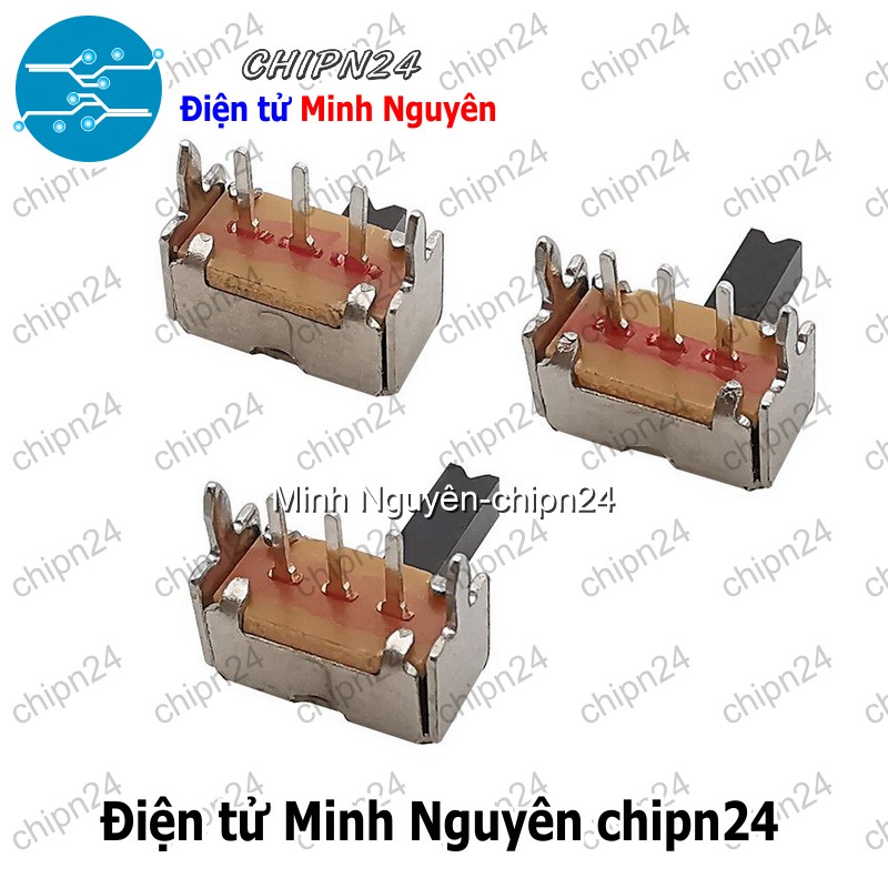 [5 cái] Công Tắc Gạt SK12D07 (VG2/VG3/VG4/VG5 Thẳng/Cong 2mm) - [Chọn Loại] - HHH.00221