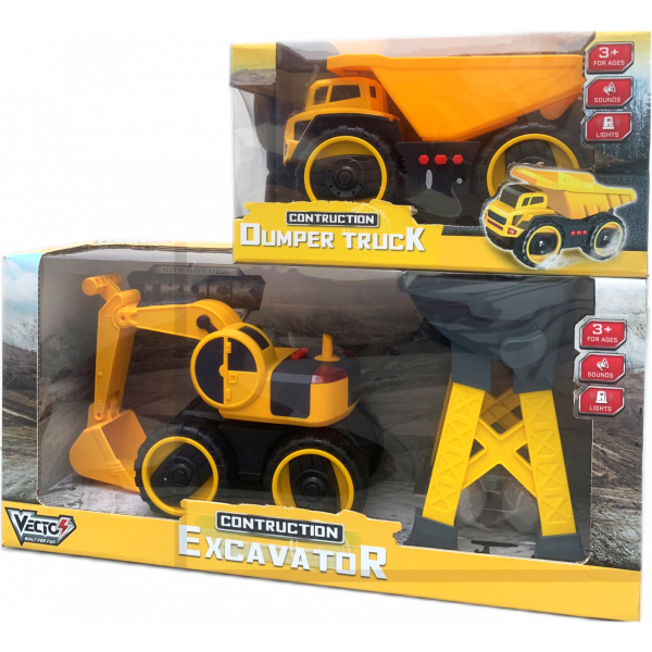 Vecto Combo xe công trình Máy đào CB-VT7728-VT77