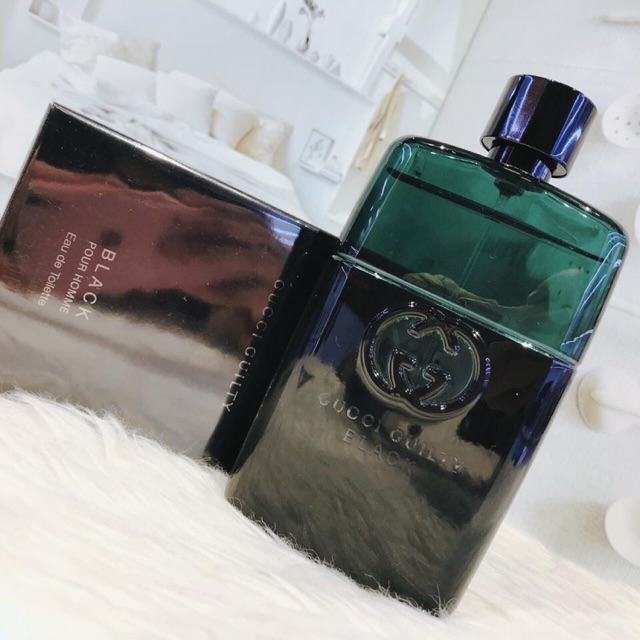 gucci black pour homme