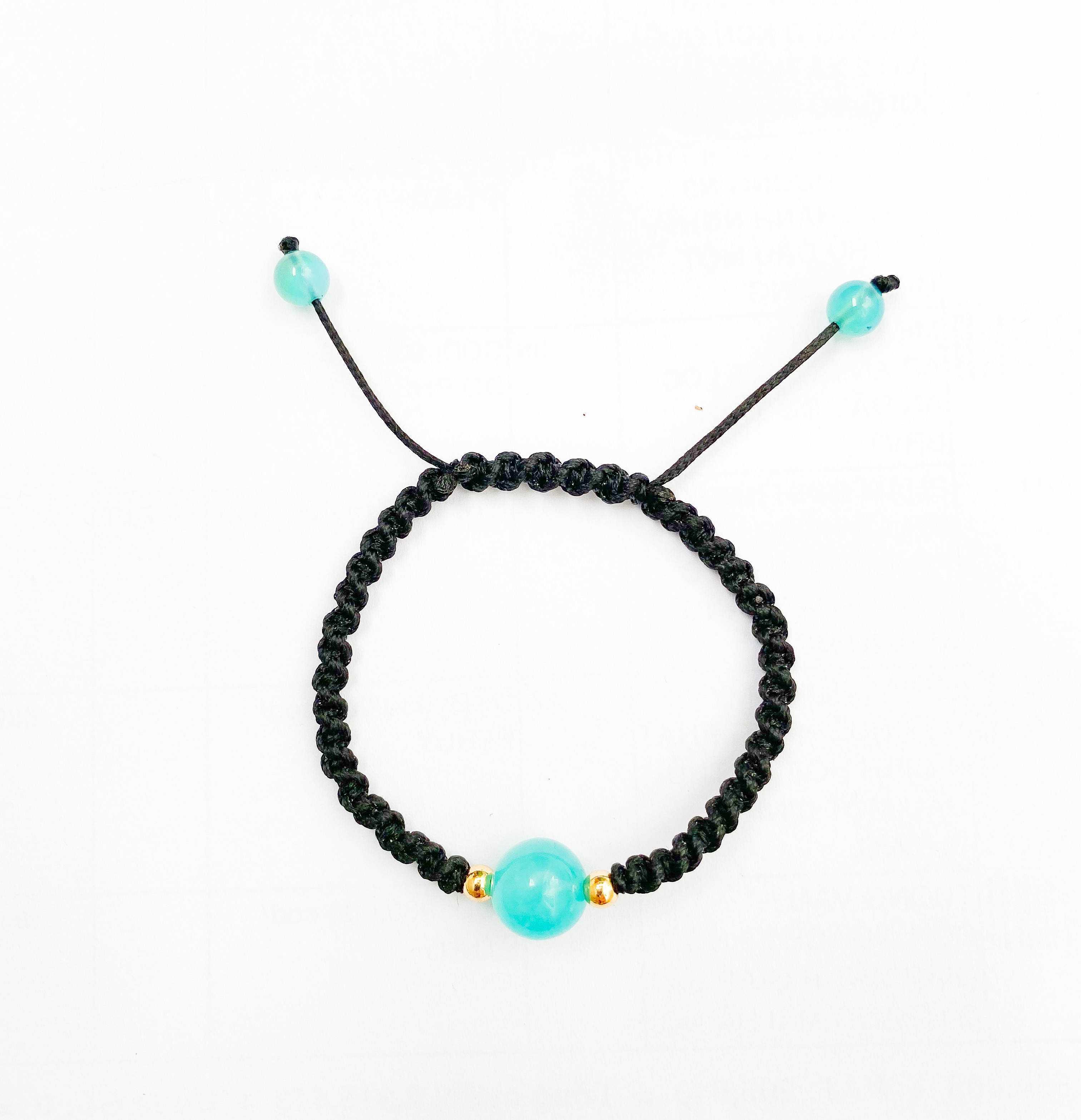 Vòng Tay Xoắn Lyn’s Phong Thuỷ Handmade Đá Amazonite