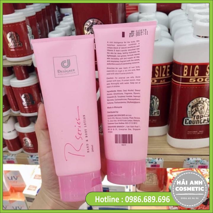 Sữa Dưỡng Thể Rseries Hồng Thái Lan