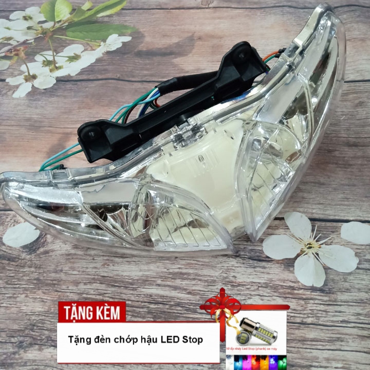 Pha đèn xe JUPITER MX full bóng [TẶNG ĐÈN CHỚP HẬU LED STOP]