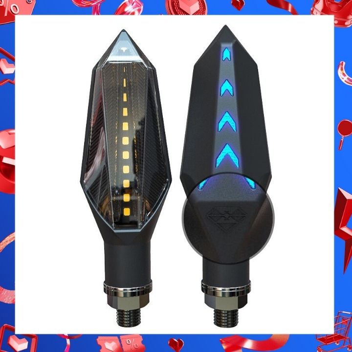 Đèn xi nhan L17 kiểu dáng mũi giáo tinh tế, tỉ mỉ vô cùng trên từng chi tiết của cụm đèn nhỏ, dùng công nghệ sáng Led hiện đại