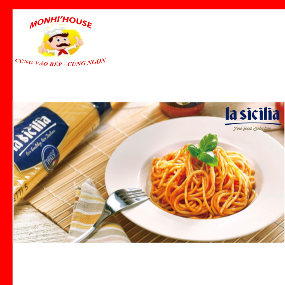 500G MÌ Ý ĐỂ NẤU SPAGHETI