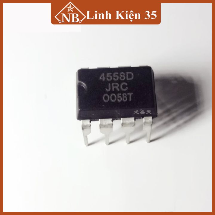 IC chức năng 4558D chân cắm DIP8