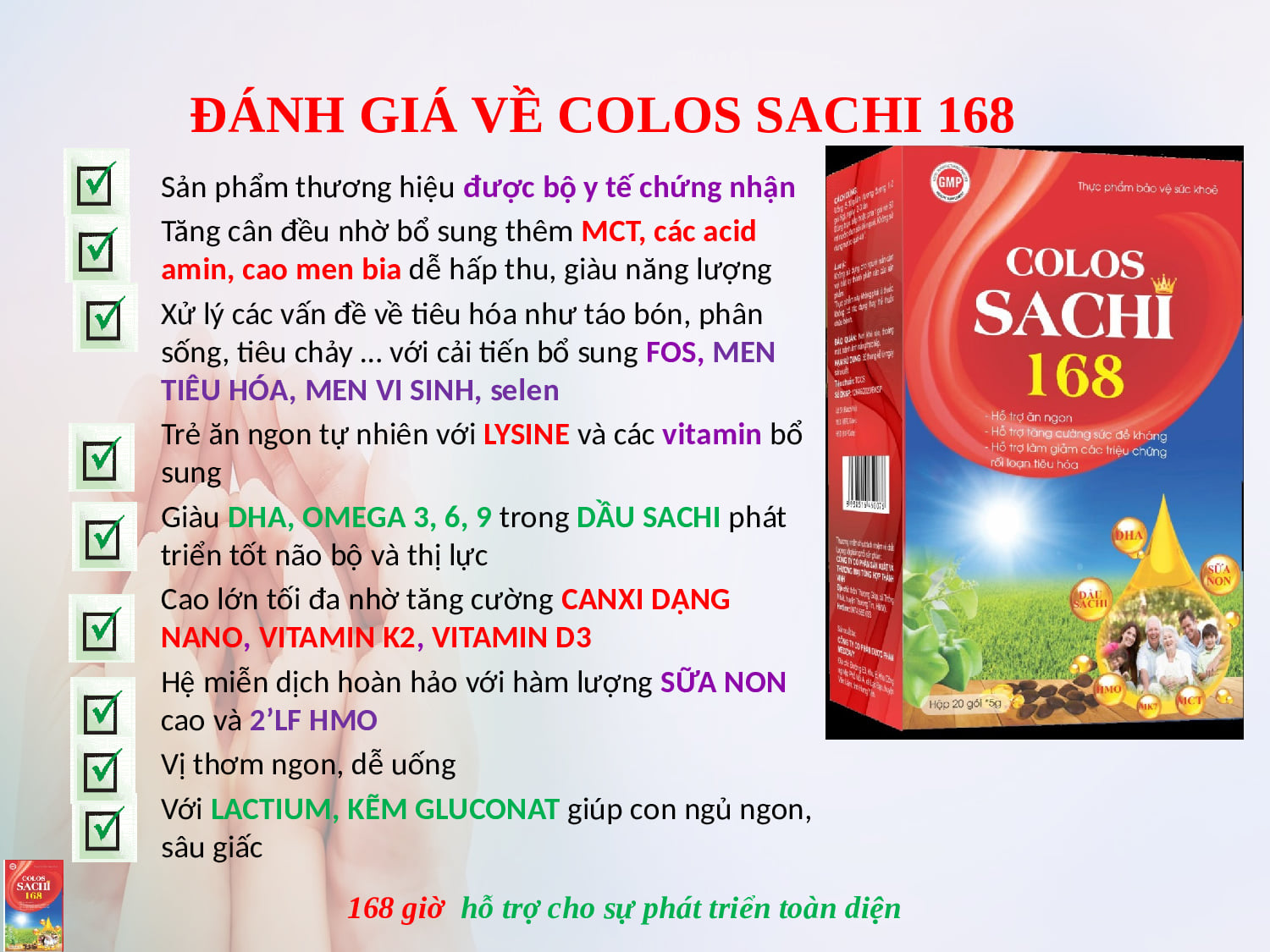Men sữa non colos sachi 168