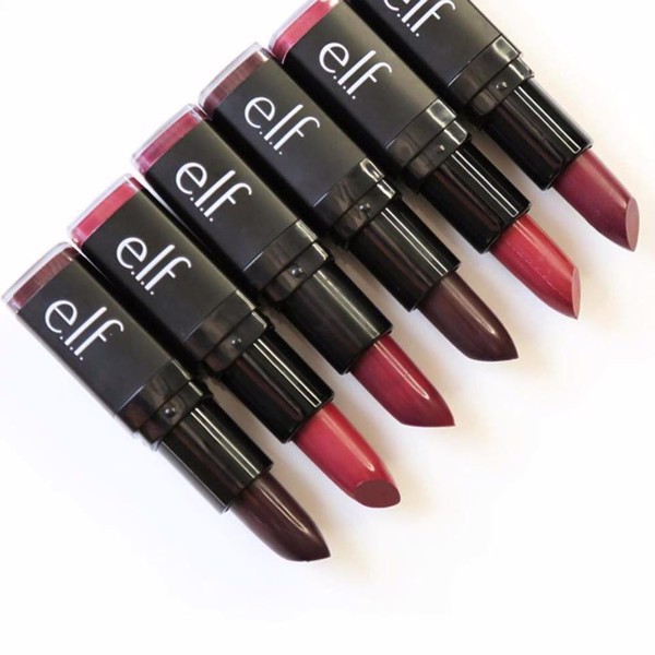 Son thỏi E.L.F Moisturizing Lipstick và Velvet Matte Lipstick