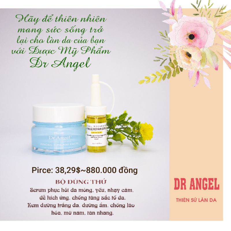 Bộ dưỡng da chuyên sâu Dr Angel size nhỏ