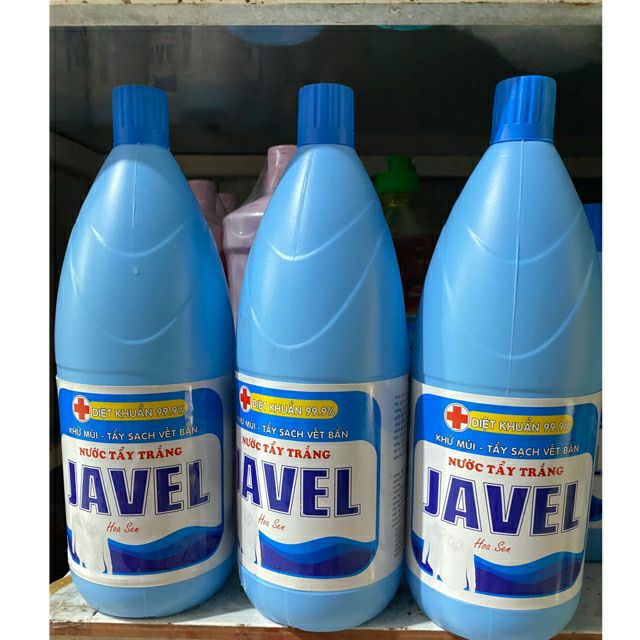Nước tẩy quần áo Javel chai 1 lít