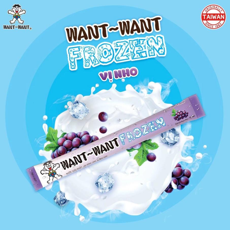 Kem Trái Cây Want Want FROZEN - Mát Lạnh Sảng Khoái