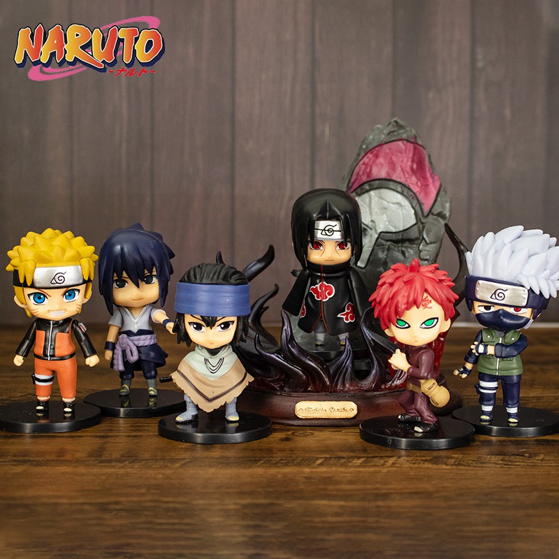 Set Mô Hình Chibi Các Nhân Vật Trong Phim Naruto Hàng Siêu Đẹp