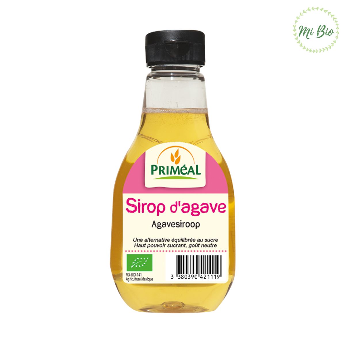 Syrup agave (sisal) Organic Plant 330ml-primary