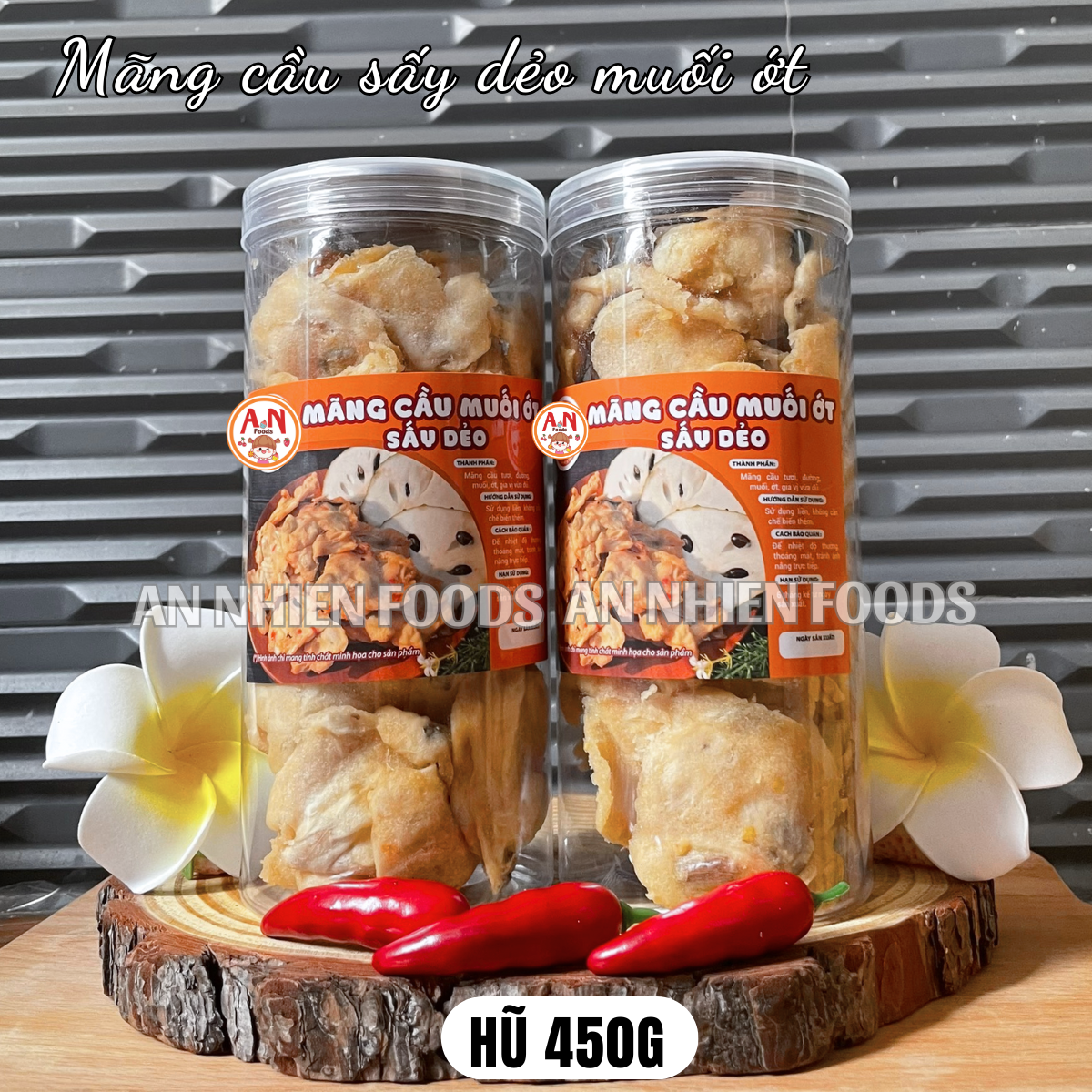 Mãng cầu sấy muối ớt (có video) {Khối lượng tịnh, không tính bao bì}