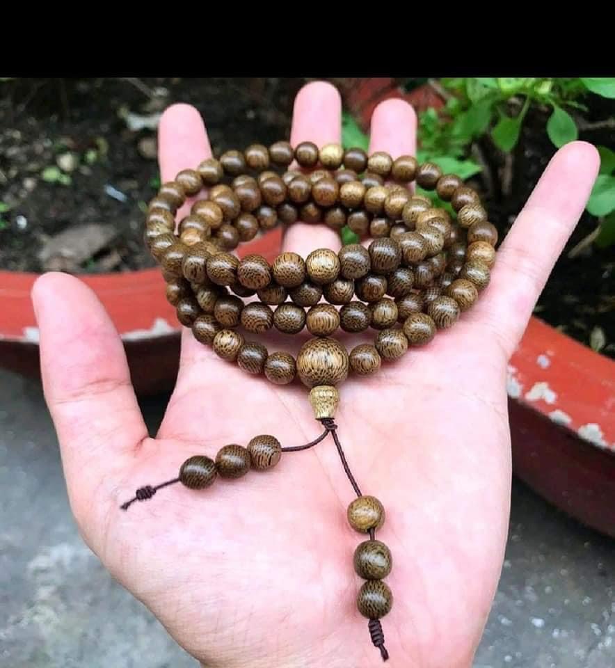 Vòng Trầm tốc 108 hạt 6ly