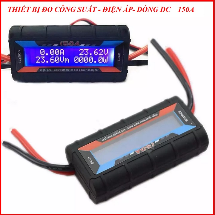 Công tơ điên tử đo công suất điện áp đong điện Dc 150A