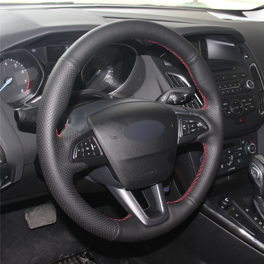 Bọc vô lăng xe Ford Focus 2015-2019, Ford Ecosport 2015-2020