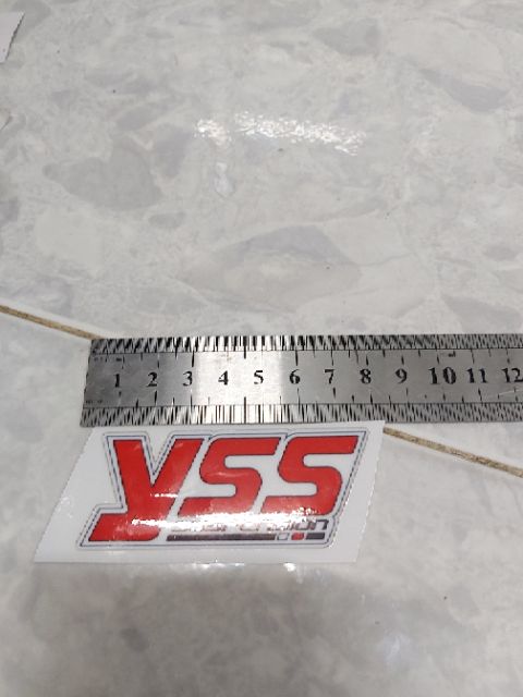 Combo 2 Tem YSS Trong Suốt Dán Xe ,Dán Phuộc Giá Rẻ