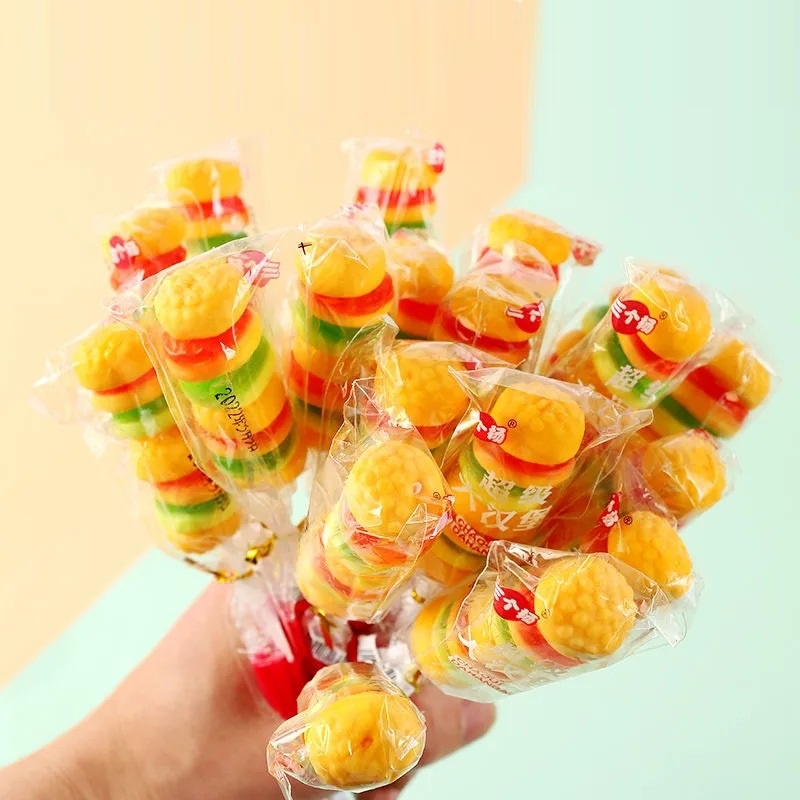 1 Xiên Kẹo Dẻo Burger 20gr