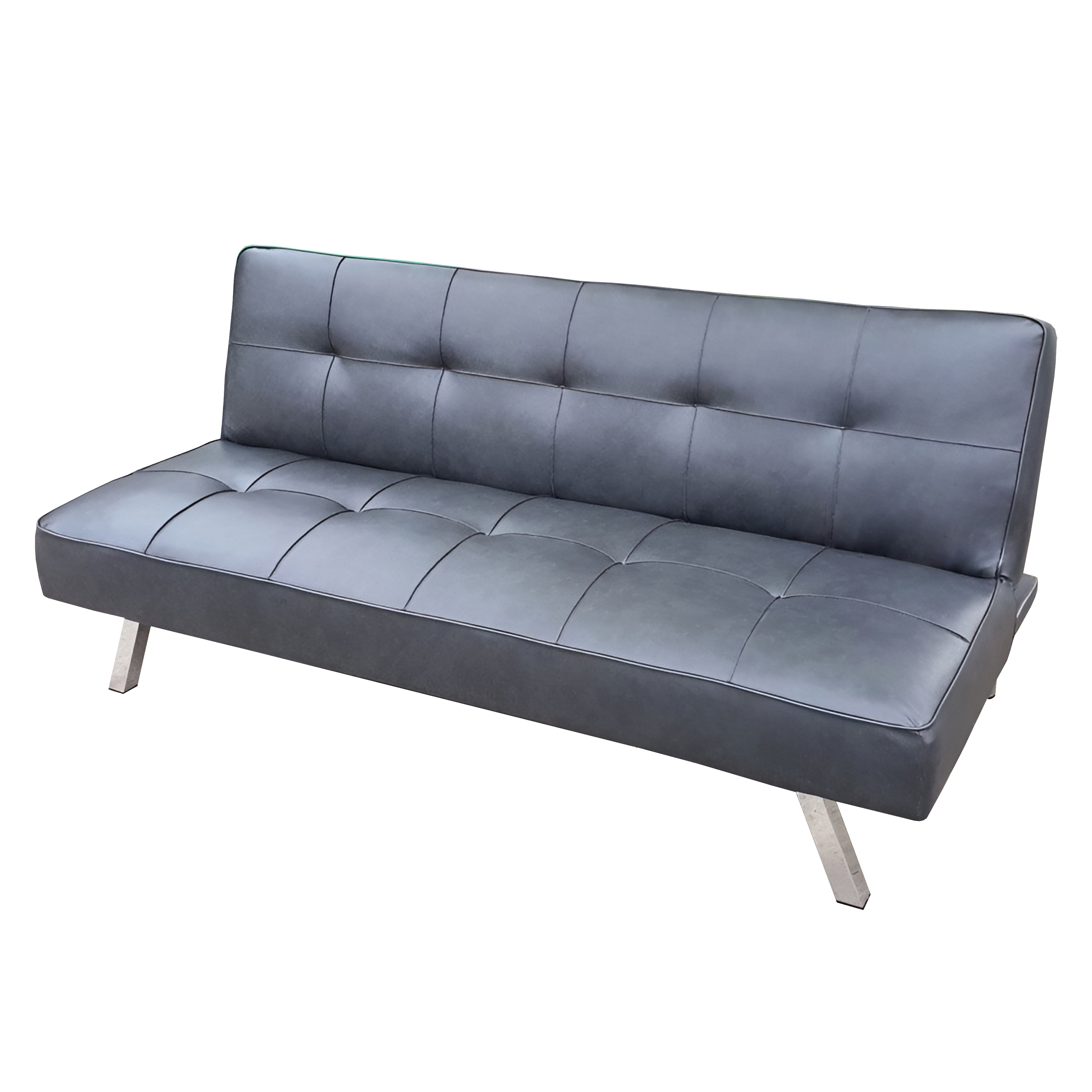 Ghế Sofa Bed Giường Nằm Da Đen 1m7 Siêu Rẻ