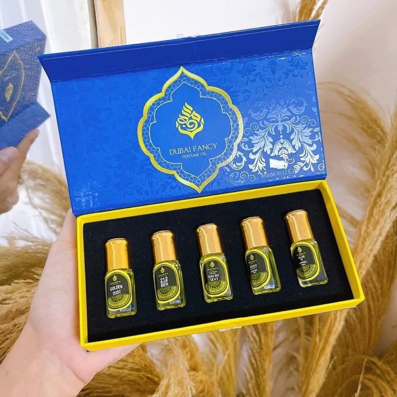 Set Tinh Dầu Nước Hoa Dubai Mini