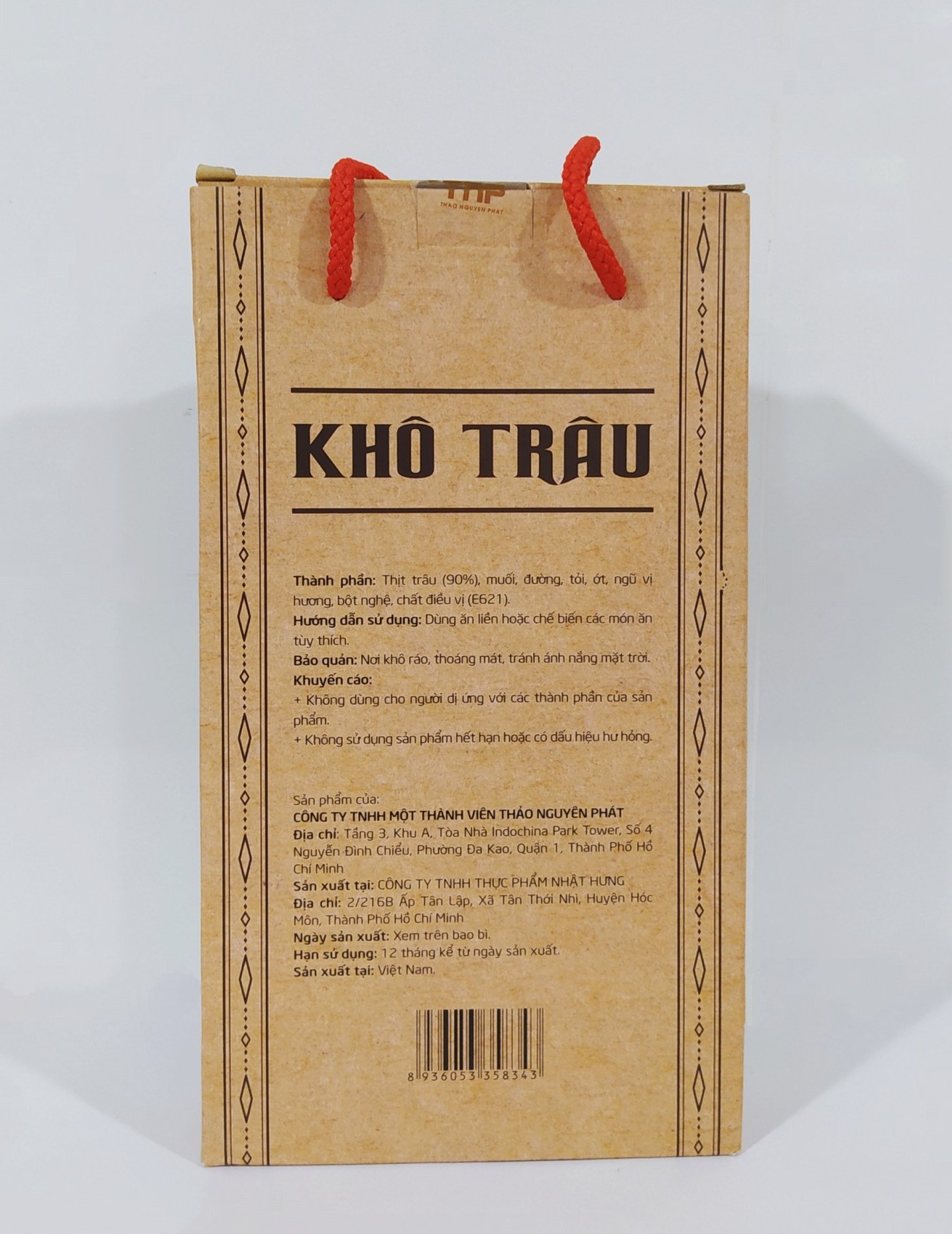Khô trâu mềm Thảo Nguyên Phát 450g