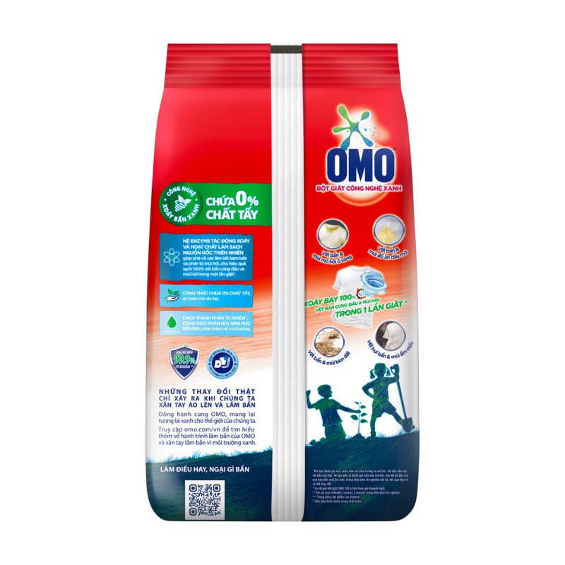 BỘT GIẶT TAY OMO 2,9 Kg