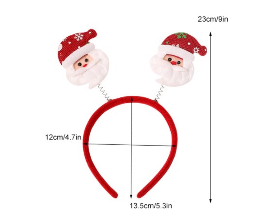 Bờm cho bé gái kiểu dáng Hàn Quốc - Noel