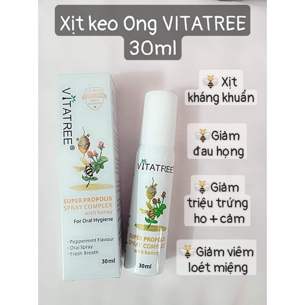 XỊT KEO ONG VITATREE