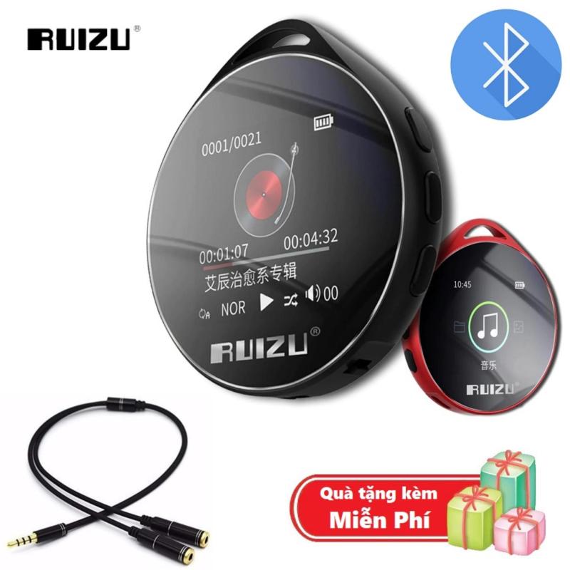 ( Quà tặng Dây chia cổng tai nghe 1 ra 2 ) Máy nghe nhạc MP3 Bluetooth cao cấp Ruizu M10 - Hifi Music Player Ruizu M10 - Màn hình cảm ứng 1.8inch - Máy nghe nhạc Lossless Ruizu M10