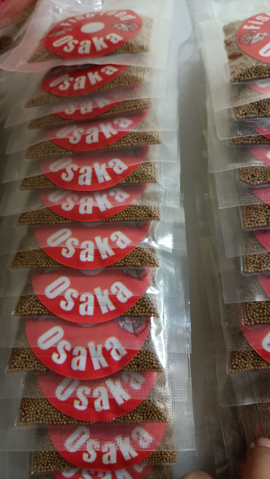 LĂNG QUĂNG SẤY KHÔ OSAKA THỨC ĂN CHO CÁ BETTA ( COMBO 5 GÓI )