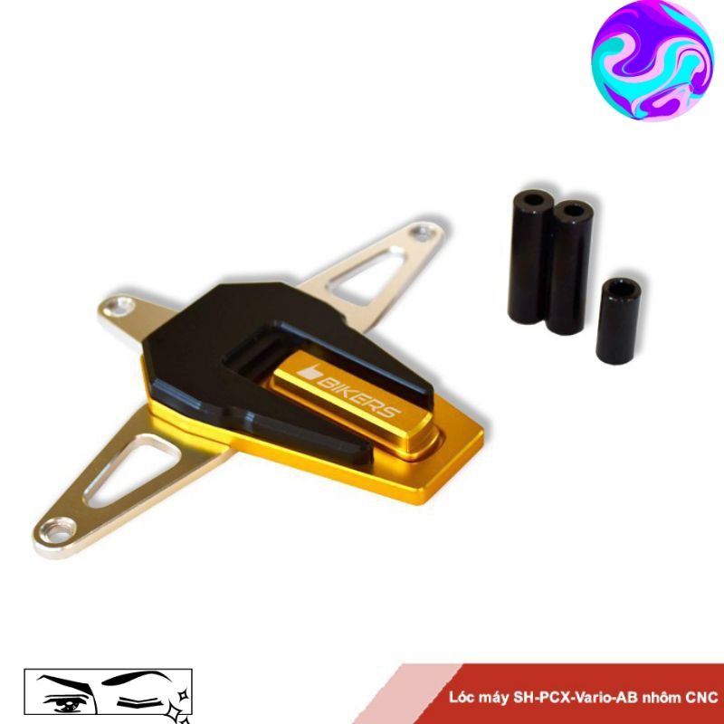 Bảo vệ lốc máy Vario - SH - PCX - AirBlade Nhôm CNC