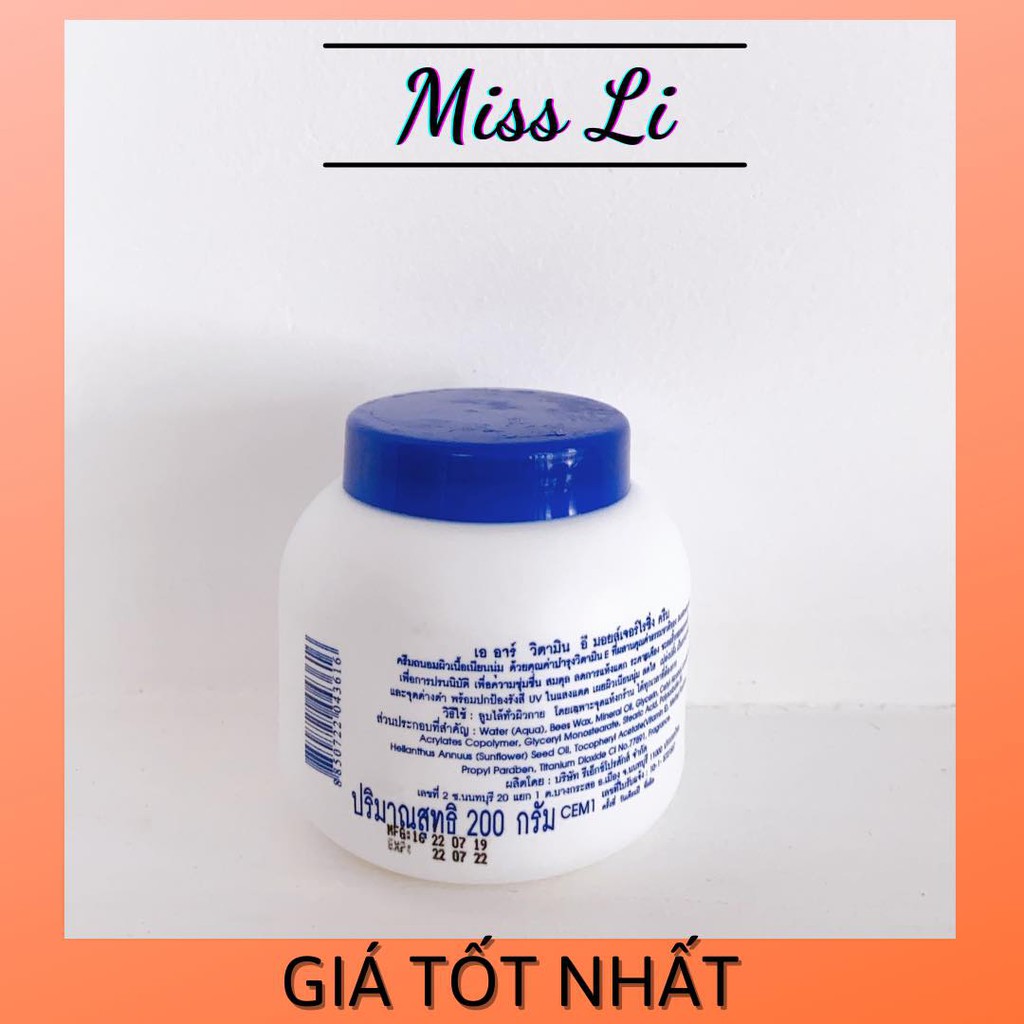 [HCM]Kem Dưỡng Thể Vitamin E 200ml