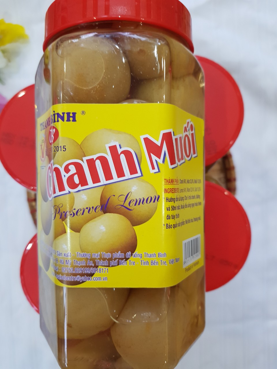 CHANH MUỐI THANH BÌNH (HỦ 900G) - Bách hóa sỉ Bo Ben