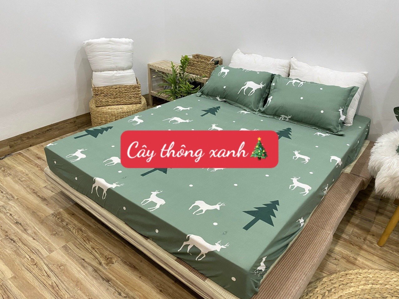 Ga Trải Giường 1m6x2m ,quả đào cam