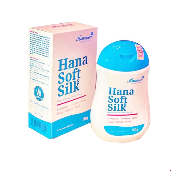 Dung dịch vệ sinh phụ nữ Hana Soft & Silk