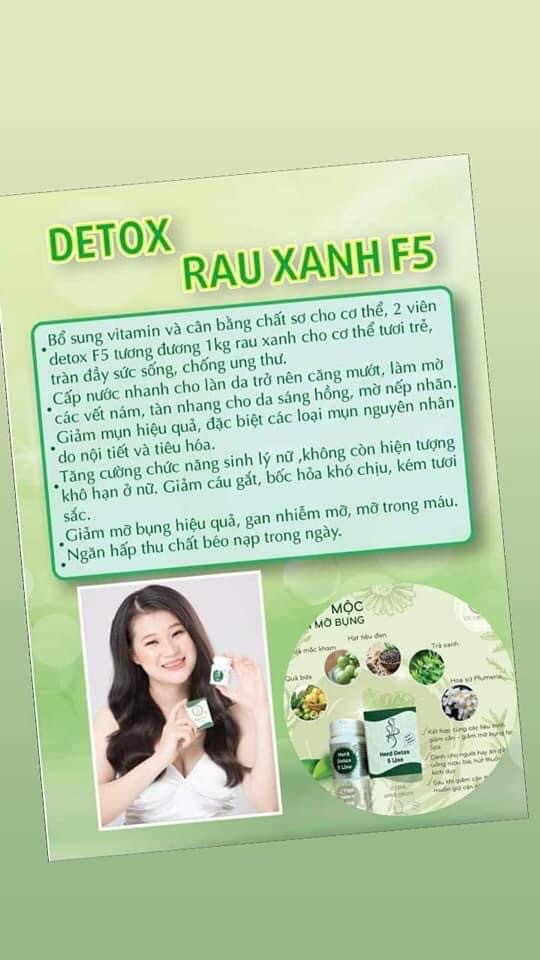 DETOX S LINE giúp giảm mỡ bụng eo thon gọn