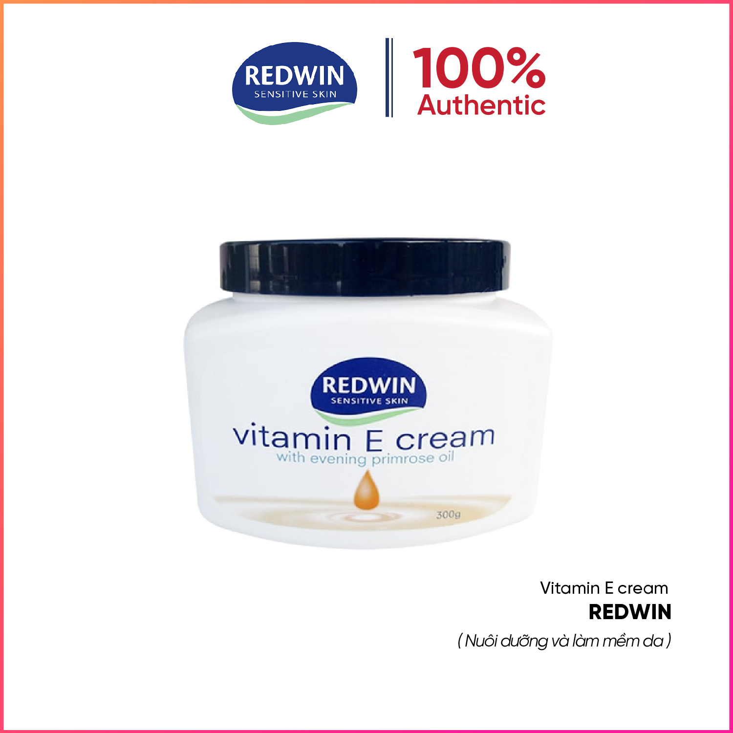 Kem dưỡng ẩm, làm mềm mịn da redwin vitamin e cream
