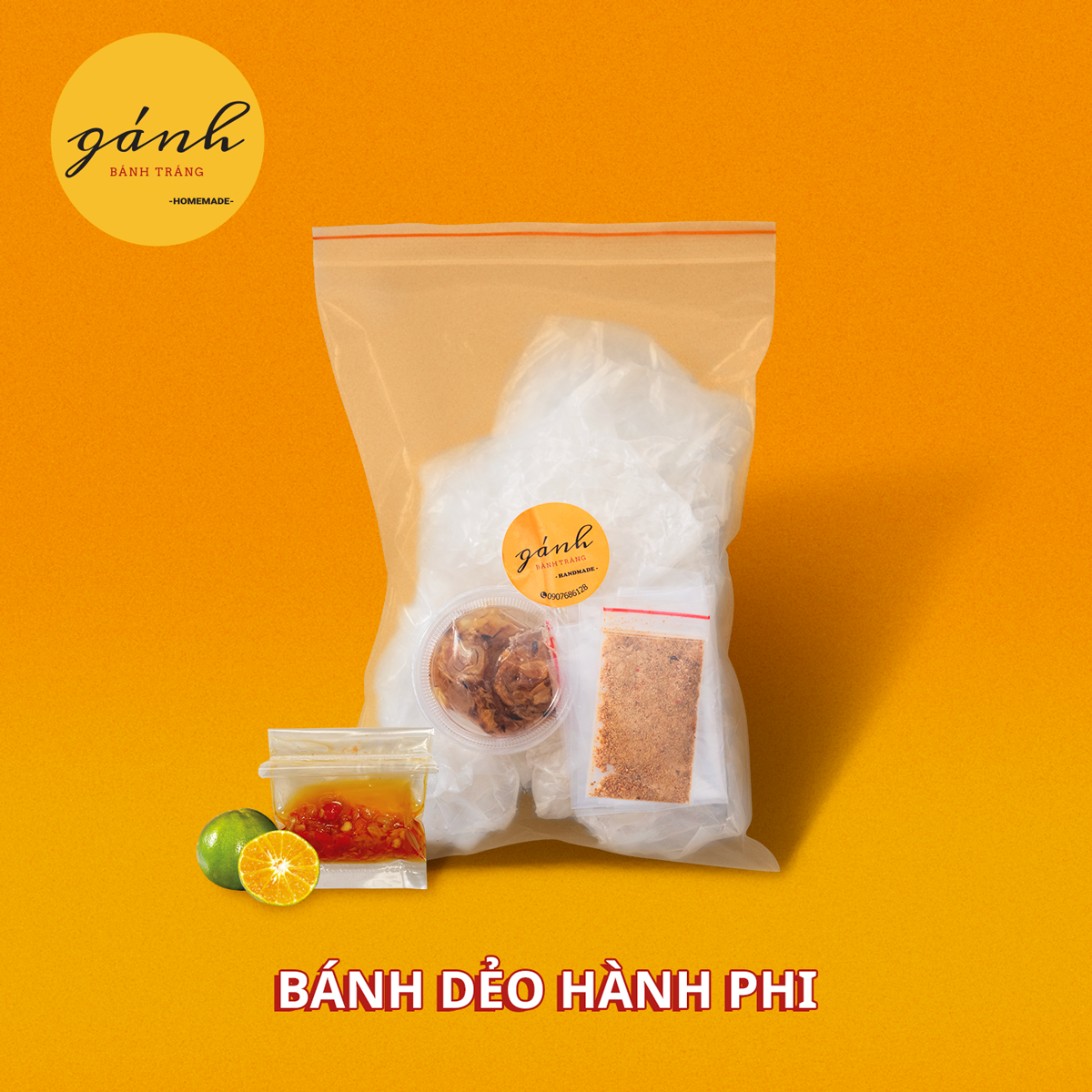 [HCM]Bánh Dẻo Hành Phi