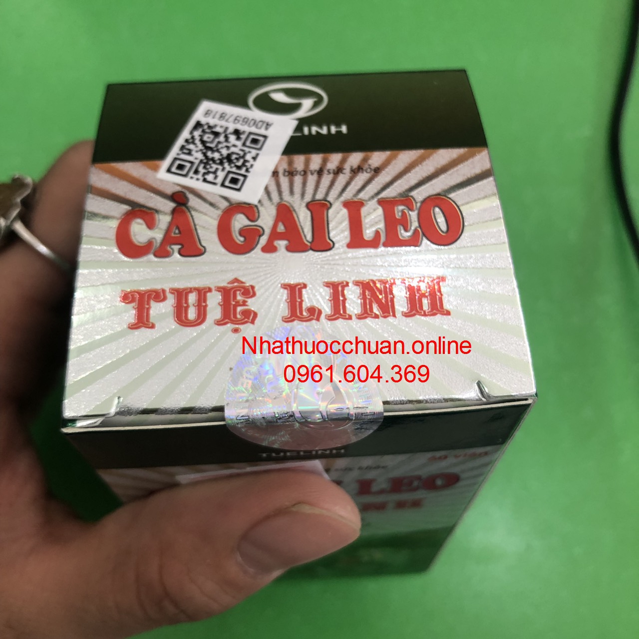 Cà gai leo Tuệ Linh ( Hộp 60 viên)